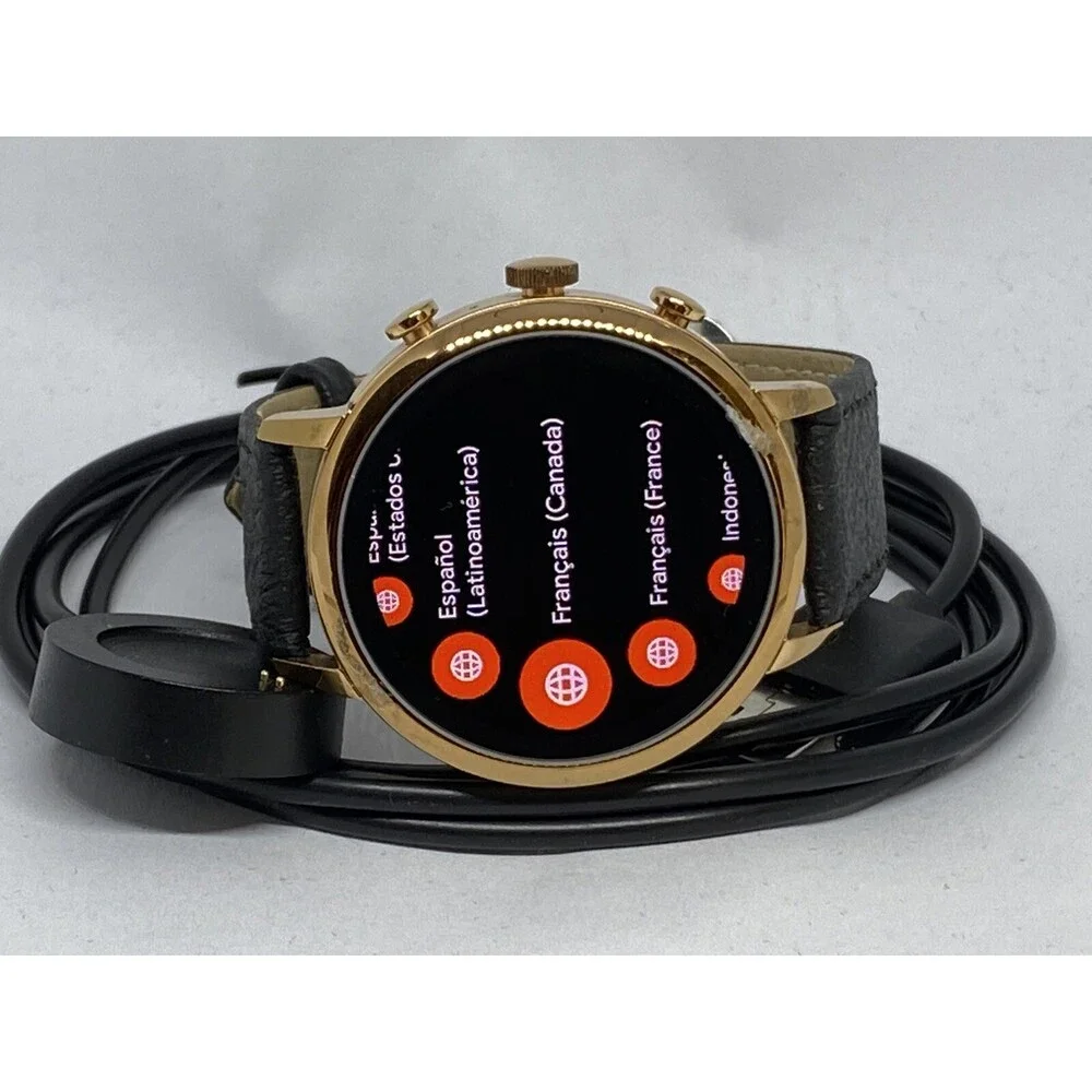 Fossil Gen 4 Authentic Digital Dial Smart Watch Custom Band FTW6018 LT282